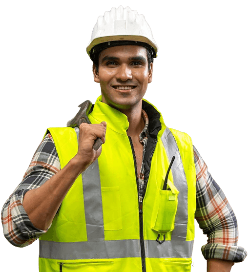 Happy customer with loan